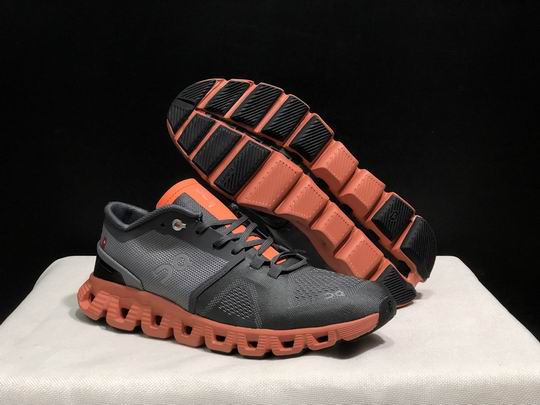 Cheap On Cloud X 1 Shoes Shoes Men Women Grey Orange-01